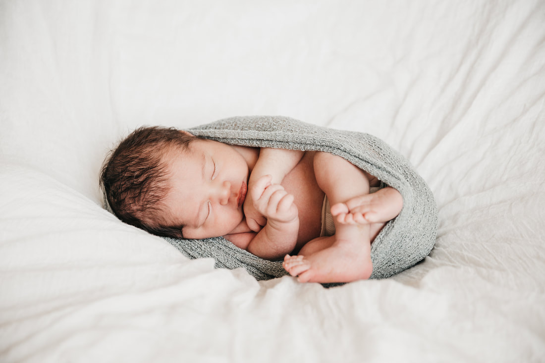 baby boy newborn photo session